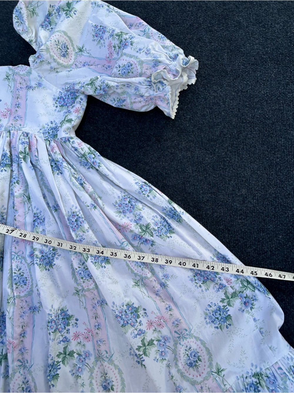 SELKIE La Belle Etoile Cotton French Puff Dress XL - Picture 15 of 16